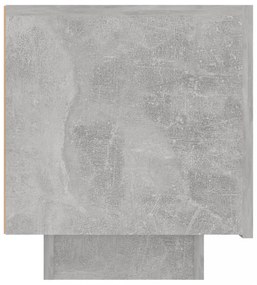 betonszürke forgácslap éjjeliszekrény 100 x 35 x 40 cm