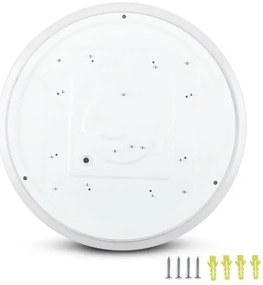 LED mennyezeti lámpa 12W, 230V, 26cm, 3000K/4000K/6400K színhőm.