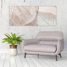 Kép - Bézs levelek (120x50 cm)