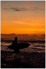 Poszterek 80x120 Szörfözés nyáron Zanzibár