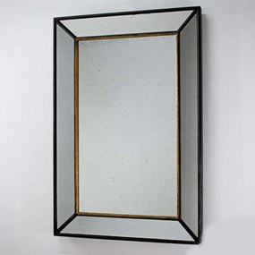 Sophia antikolt retro falitükör fekete 80x120 cm