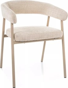 Katana karfás étkezőszék bézs/kasmír