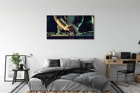 Canvas képek Konzol DJ fejhallgató 140x70 cm