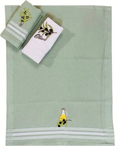 Konyhai törölközők Olive 40x60cm 3 db TiaHome