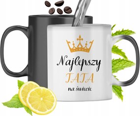 Mágikus Bögre Apukáknak Színváltós Nyomtatott Fotóval