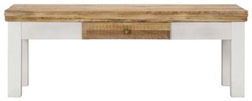 tömör mangófa dohányzóasztal 110 x 50 x 40 cm