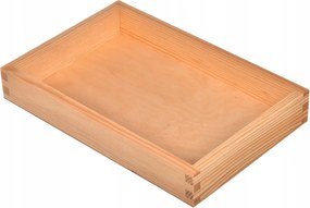 Fa tálaló tálca 30x20cm