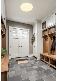 Searchlight 83829-40WH - CLOUDS mennyezeti LED lámpa, 24W/230V, Ø 38,5 cm