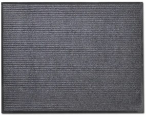 4 db szürke PVC lábtörlő 90 x 60 cm