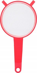 Konyhai szűrő műanyag piros apró szemes 12cm 1db