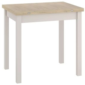 Kihúzható étkezőasztal FLIP 80(160)X80 cm, Cremona Torro tölgy/kašmír