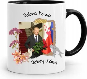 Bögre Fekete Donald Tusk Po Platform Ajándék