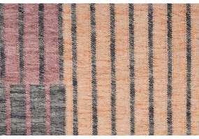 Rózsaszín-barackszínű pamut szőnyeg 160x230 cm Hampton – Dutchbone