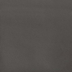 vidaXL szürke műbőr pad 100 x 35 x 41 cm