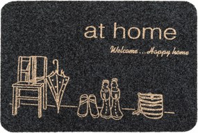 Lábtörlő Bejárati Mintás 40x60cm Home Szürke