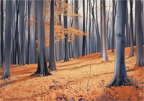 Fotótapéta Erdő Fa Természet Hálószoba Nappali Tapéta Flizelina 250x175