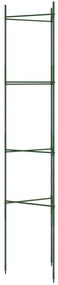 2 db acél és polipropilén paradicsomketrec 154 cm