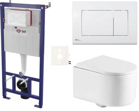 Fali WC szett SAT előtétfalas szereléshez SIKOSSREX7220K