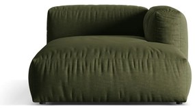 Zöld kanapé modul (jobb oldali) Martina – Micadoni Home