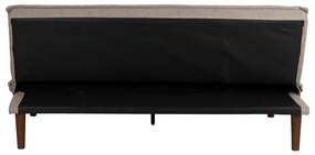 Szürkésbézs zsenília kinyitható kanapé 181 cm – Ixia