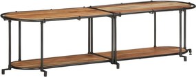 vidaXL tömör akácfa TV-szekrény 160 x 42 x 40 cm