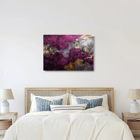 Üveg kép - Texturáló absztrakció (70x50 cm)