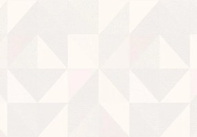 Parato Cristiana Masi Vitalis Dynamo bézs-fehér geometrikus texturált vlies tapéta – 32410