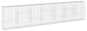 horganyzott vas gabion kosár fedéllel 700 x 50 x 150 cm