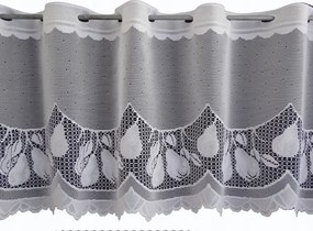 Mg Irigység jacquard 638/68 Fehér 300x50cm Gyümölcs M