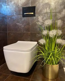 CeraStyle HERA fali WC - MATT FEHÉR - rimless - perem nélküli - rejtett szerelésű