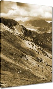 Vászonkép 70x100 Tátra Lengyel hegyek Kilátás