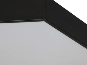 Mennyezeti LED lámpatest 135W/230V 3000/4000/6500K Ø 80 cm fekete