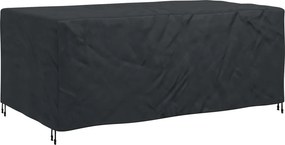 vidaXL Bútor takaró Egyszínű Fekete 240 x 110 x 70 cm 210D