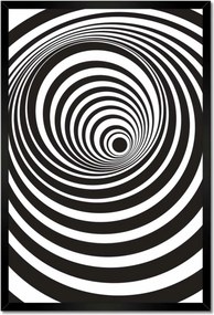 Poszterek keretben 40x60 Alagút 3D hatás Csíkok