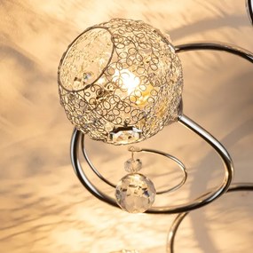 Eglo 32103 - LED felületre szerelt csillár VELAGO 5xG9/33W/230V fényes króm