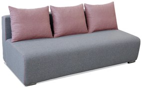 Maxi kanapé, szürke-rózsaszín