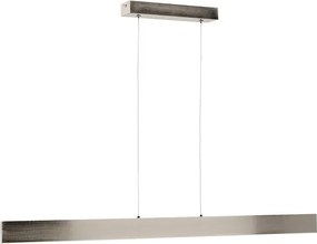 Ezüstszínű LED függőlámpa fém búrával Boadella – Kave Home