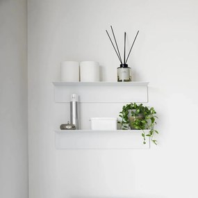 Fehér fém fali polc 50 cm – YAMAZAKI