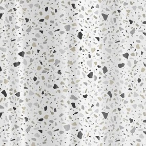 Zuhanyfüggöny - TERRAZZO - Impregnált textil - 180 x 200 cm