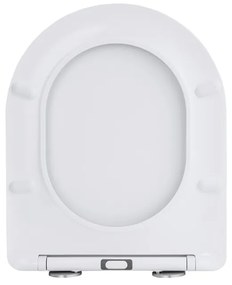 Gamma Magro, WC ülőke 438x361mm duroplasztból, lassan záródó, fehér, GMA-MAGRO