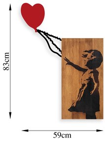 Fa fali dekoráció, Banksy - 15
