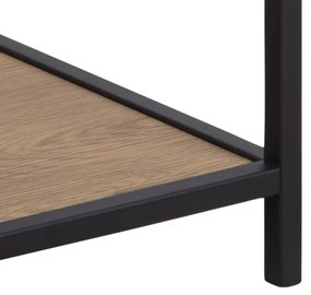 Éjjeli szekrényke SARON tölgy/fekete