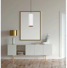 Láncos lámpa AVALO 1xE27/60W/230V fehér/rezes