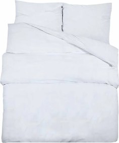 vidaXL fehér pamut ágyneműhuzat-garnitúra 155 x 220 cm