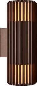 Nordlux modern skandináv kültéri fali lámpa aludra barna nor2418121261 IP54