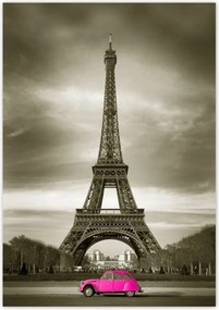 Poszterek 70x100 Szépia Eiffel-torony