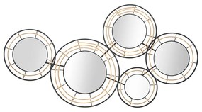 Fém fali dekoráció 111x59 cm Oporto – Mauro Ferretti