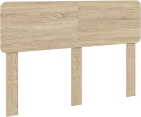 vidaXL Fejtámla Sonoma tölgy 140 cm Faanyag