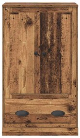 Magasfiú fiókkal Öreg fa 60 x 35,5 x 103,5 cm Faanyag