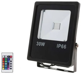 Optonica RGB LED Reflektor Távírányítóval 30W 2400lm IP66 5212